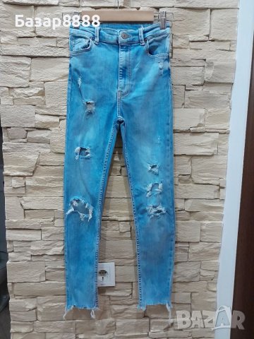 Дамски дънки Бершка,размер XS, снимка 1