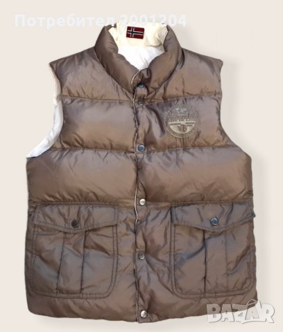 Оригинален Двулицев дамски елек на Napapijri  , снимка 2 - Елеци - 34628493