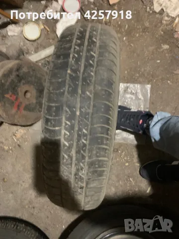 Джанта желязна 13” с гума 155/80/13 - 10 лв., снимка 2 - Гуми и джанти - 50046307