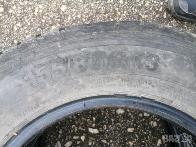 Гуми 155 80 13  2 броя Цената е за брой гума..  Коментар на цената след капаро!   , снимка 5 - Гуми и джанти - 34844322