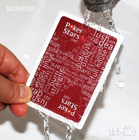 Карти за игра Pokerstars - Червени, снимка 3 - Карти за игра - 26470995