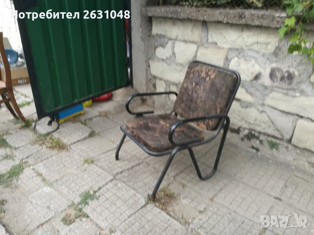 метален стол, снимка 3 - Столове - 38373871