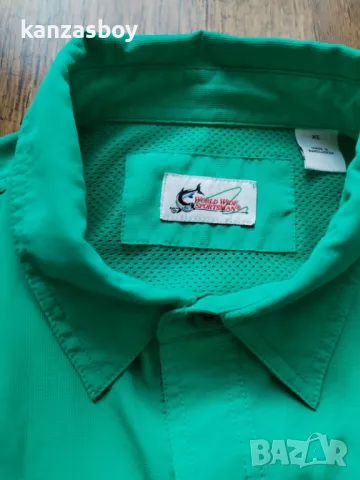 world wide sportsman - мъжка рибарска риза КАТО НОВА ХЛ УГОЛЕМЕНА, снимка 2 - Ризи - 49547154