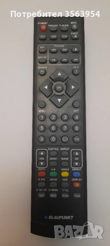 Дистанционно управление Blaupunkt за телевизори LCD LED, снимка 4 - Дистанционни - 52358091