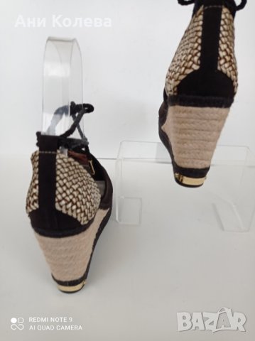 Нови немски  на платформа Tamaris, 40  черни, снимка 6 - Сандали - 33031718