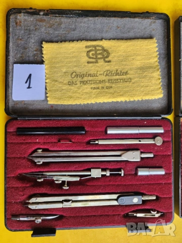 Пергели германски Richter Original, 3 к-та: mod. PVa и Р5 - запазени, снимка 2 - Ученически пособия, канцеларски материали - 43337717