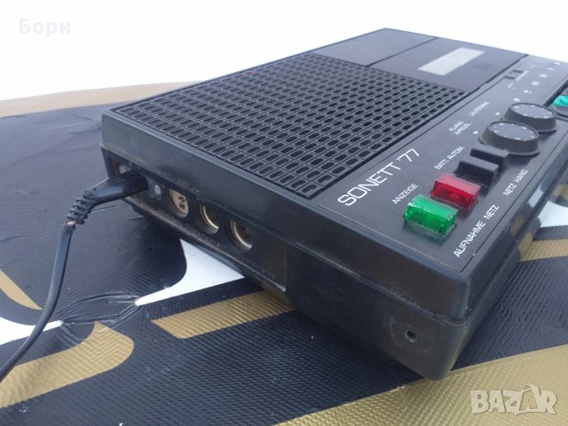 SONETT 77  RFT Касетофон, снимка 7 - Радиокасетофони, транзистори - 32328311