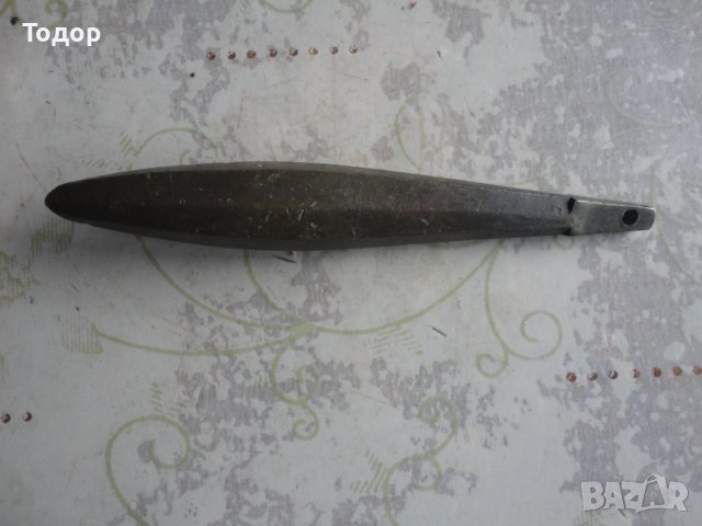 Старинен бронзов отвес , снимка 5 - Антикварни и старинни предмети - 43001019