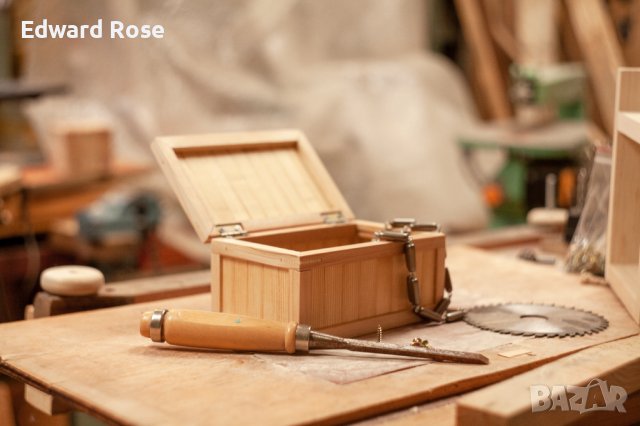 Дървена кутийка , снимка 3 - Декорация за дома - 40373330