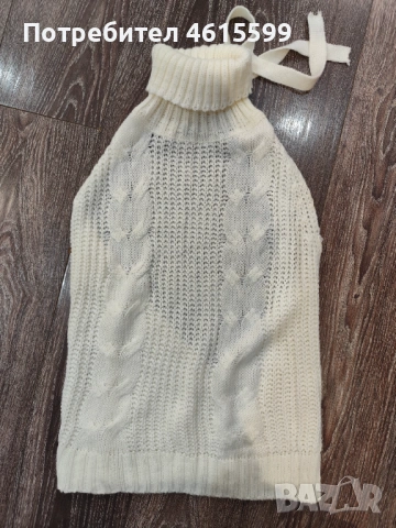 пуловер с гол гръб, снимка 2 - Блузи с дълъг ръкав и пуловери - 53581988