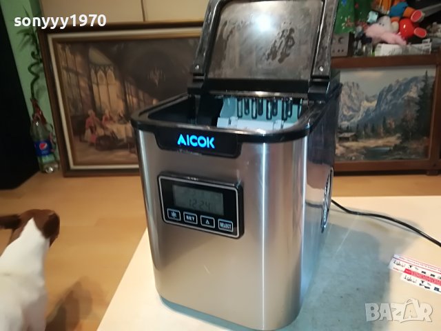 AICOK ICE MAKER-МАШИНА ЗА ЛЕД ВНОС ENLAND 0407221038, снимка 4 - Други - 37279681