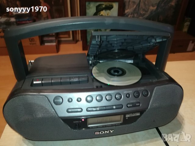 SONY CFD-S07CP MP3/CD DECK TUNER AUX-SWISS 2511231735, снимка 12 - Радиокасетофони, транзистори - 43145247