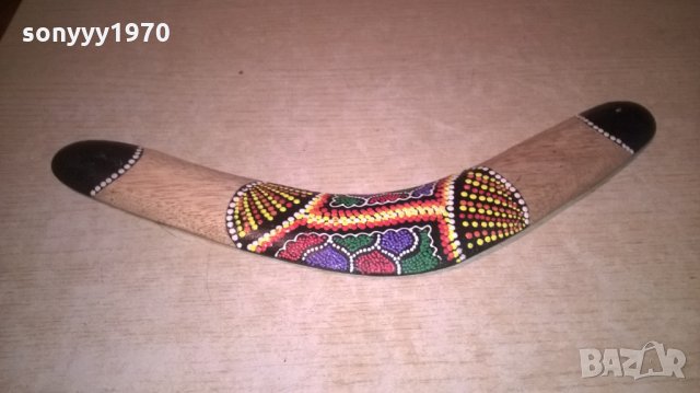 бумеранг-ретро колекция 40х6см-внос швеицария, снимка 3 - Колекции - 27396959