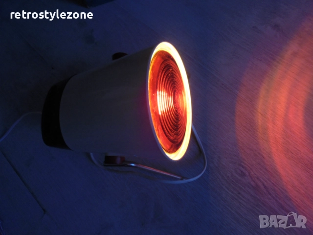 № 8421 Винтидж инфрачервена лампа PHILIPS Infraphil  , снимка 5 - Други ценни предмети - 52958914