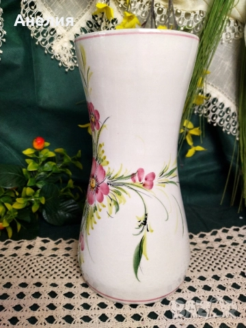 Ваза с цветя от Португалия , снимка 3 - Вази - 51829131