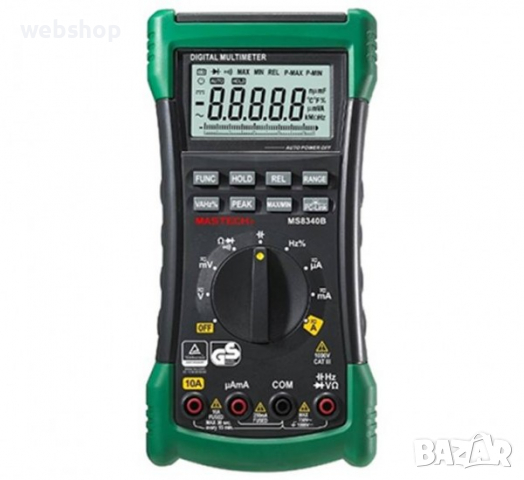 Мултицет MASTECH с интерфейс MS8340B VAC/VDC | AAC/ADC | OHM | F | Hz, снимка 2 - Други инструменти - 36454221