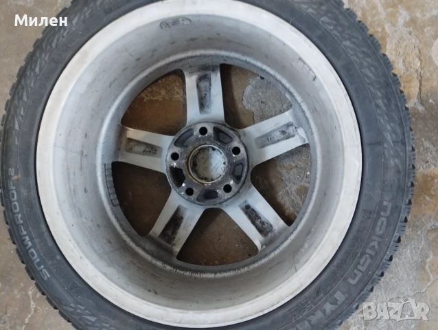 4 бр. Зимни гуми с джанти за БМВ е90, снимка 6 - Гуми и джанти - 52181355