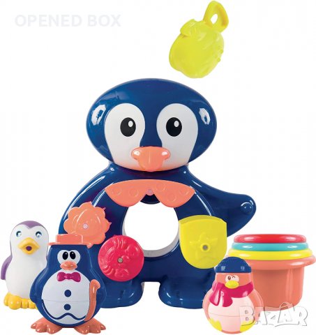 Играчка за баня - Комплект пингвини, снимка 1 - Други - 39040915