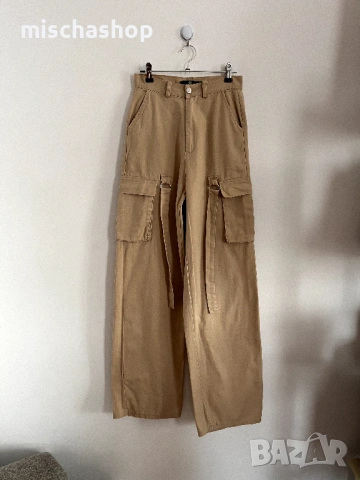 Карго панталон с висока талия Missguided
