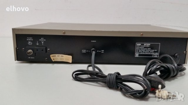 Стерео тунер SABA MT 200, снимка 7 - Ресийвъри, усилватели, смесителни пултове - 28507583