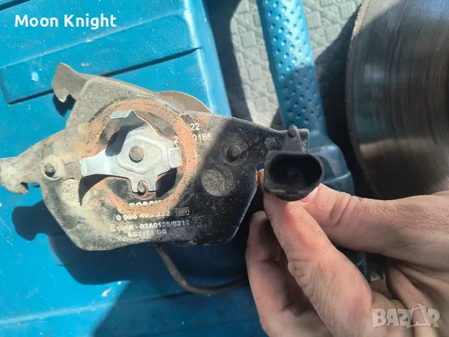 Предни накладки BOSCH Ауди А4 Б6/Б7/Audi B6/B7, снимка 8 - Части - 49544235