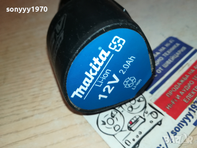 MAKITA 12V BATTERY PACK 1903241800, снимка 6 - Винтоверти - 44843773