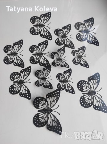 3D пеперуди, снимка 10 - Декорация за дома - 37947148