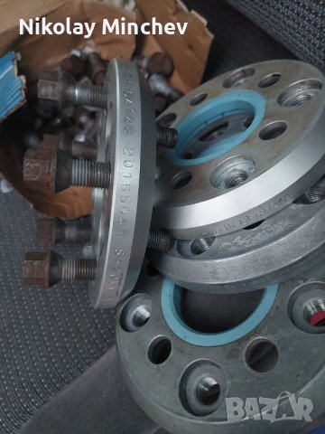 Фланци за джанти 5×98<5×112 / +болтове + втулки централен отвор 58.1//, снимка 4 - Аксесоари и консумативи - 44130671