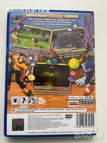 Sega Superstars Tennis  за PS2, снимка 2 - Игри за PlayStation - 49448349