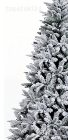 Изкуствена елха K r i n g Melbourne,  Цялата заснежена с метална стойка., снимка 7 - Други стоки за дома - 52352467