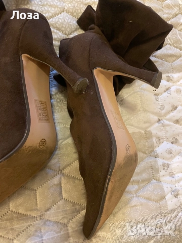 Ботуши, боти 36 номер от плат, снимка 4 - Дамски ботуши - 52913233