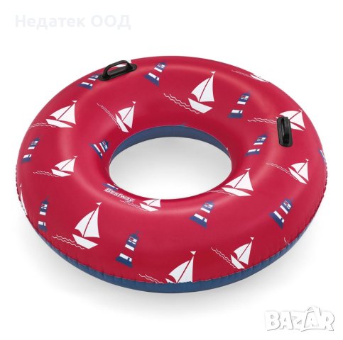Надуваем пояс  Bestway, Морски мотиви, 119 см, Червен, снимка 2 - Водни спортове - 40759138
