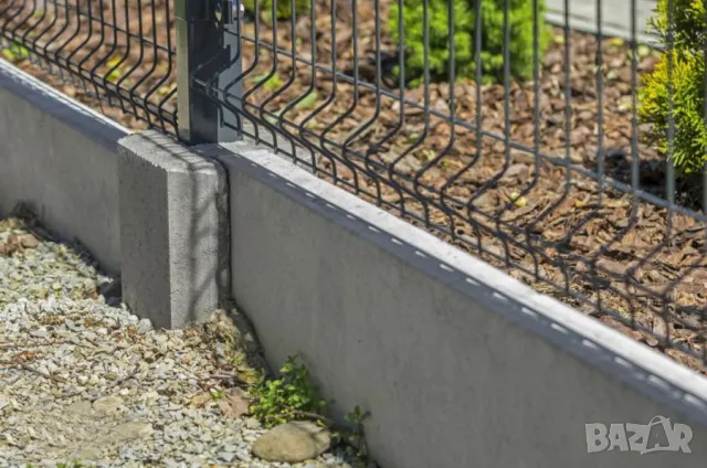 Основа бетон за ОГРАДА с мрежа или с метални профили --Бетонен ФУНДАМЕНТ за ОГРАДИ , снимка 3 - Строителни материали - 42099093