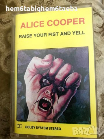 Рядка касетка - ALICE COOPER - Raise Your Fist and Yell - LR