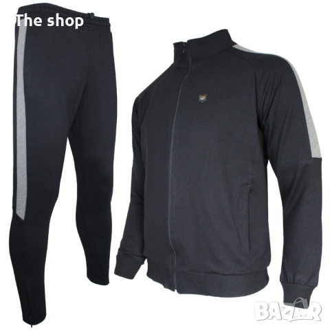 Черен мъжки екип (003), снимка 1 - Спортни дрехи, екипи - 44893620