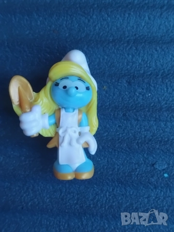 Смърф / Смърфиета - оригинална фигурка Киндер / Kinder