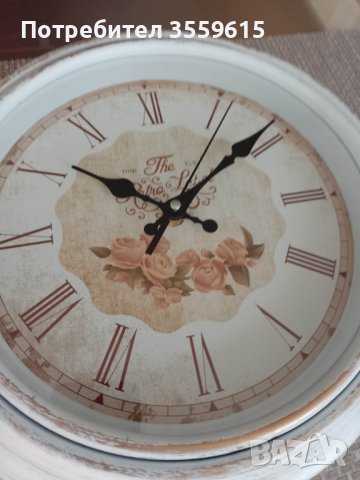 ретро стенен часовник от Франция , Винтидж , 30 см , снимка 2 - Други стоки за дома - 39218037