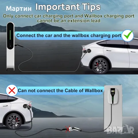 Кабел за зареждане Тип 2 към Тип 2 GONEO 5 / 7метра 11kW 16A , снимка 11 - Аксесоари и консумативи - 48742734