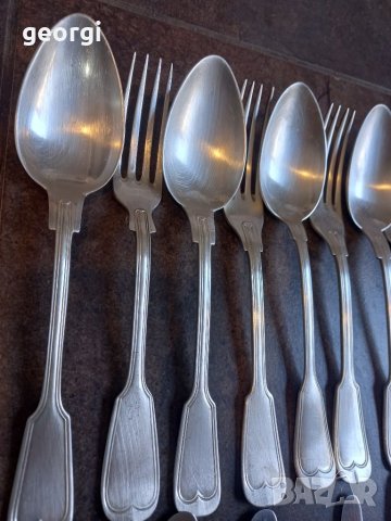 WMF посребрени немски прибори за хранене 24 части, снимка 3 - Прибори за хранене, готвене и сервиране - 40812864