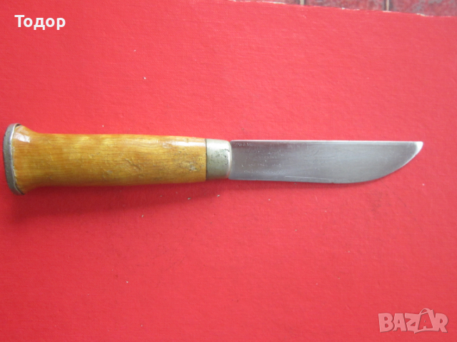 Страхотен ловен нож финка с кания , снимка 3 - Ножове - 36530343