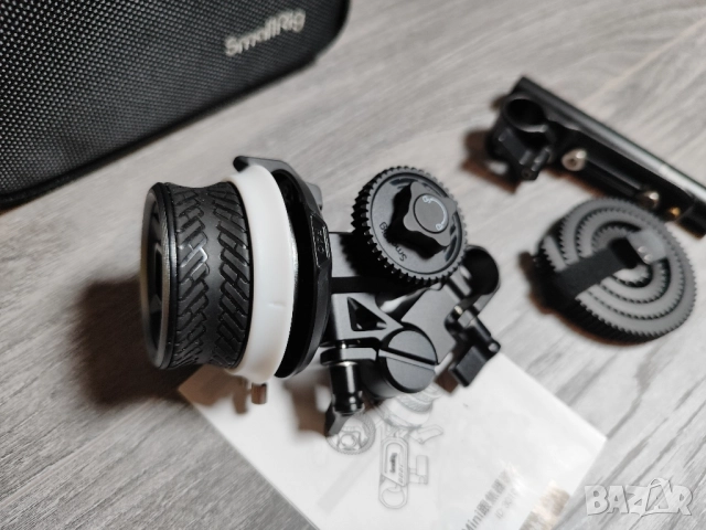 ПРОМО ! SmallRig Mini Follow Focus F40 фото аксесоар / фотография !, снимка 10 - Чанти, стативи, аксесоари - 52091527