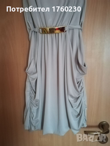 Дамска рокля с коланче , снимка 2 - Рокли - 36541169