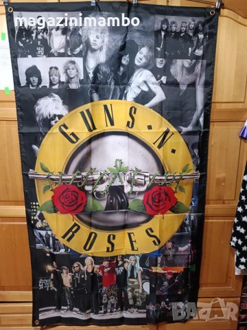 Guns N' Roses Flag, снимка 1 - Китари - 43143057