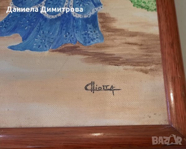 Ръчно рисувана картина на платно, снимка 2 - Картини - 32272496