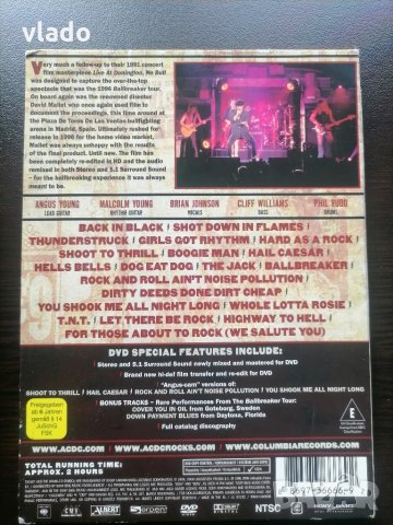 AC/DC - No Bull - The Directors Cut DVD, снимка 3 - DVD дискове - 32405427