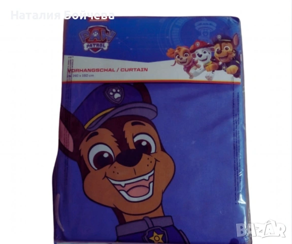 Детско перде с халки, модели с любими анимационни герои, снимка 4 - Други - 53379387