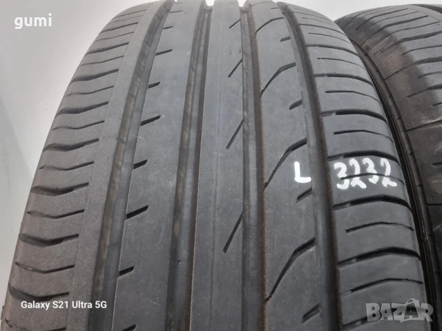 2бр летни гуми 215/55/18 CONTINENTAL L03232, снимка 2 - Гуми и джанти - 50639039