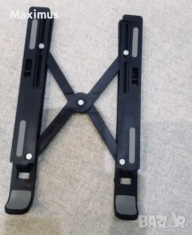 Сгъваема стойка за лаптоп/таблет, снимка 3 - Лаптоп аксесоари - 49564069