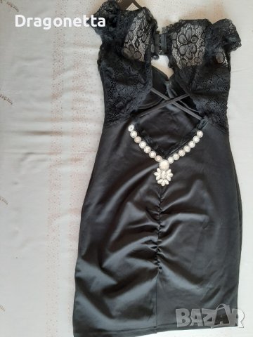 Празнична Рокля с гол гръб и презрамки , снимка 2 - Рокли - 38184562