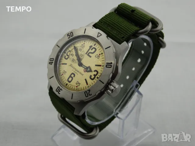 ВОСТОК КОМАНДИРСКИЕ АВТОМАТИЧЕН  ref: 350749 - ZULU Каишка, снимка 7 - Мъжки - 41944799